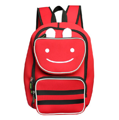 La historieta del neopreno personalizada embroma las mochilas para los niños de la guardería ligeros