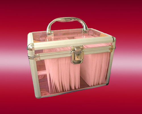 Prenda impermeable modificada para requisitos particulares de las soluciones del almacenamiento del DVD de los contenedores de almacenamiento del CD del Hardcover