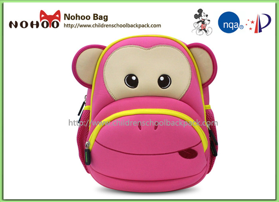 Mochila fresca cómoda para las muchachas de los muchachos, mono de la escuela de la historieta 3D